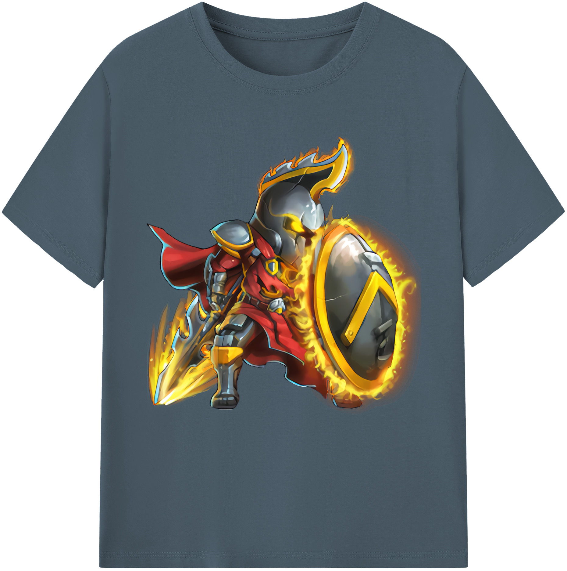 リーグ・オブ・レジェンド League of Legends LOL 綿100％半袖Tシャツ（フロントプリント）
